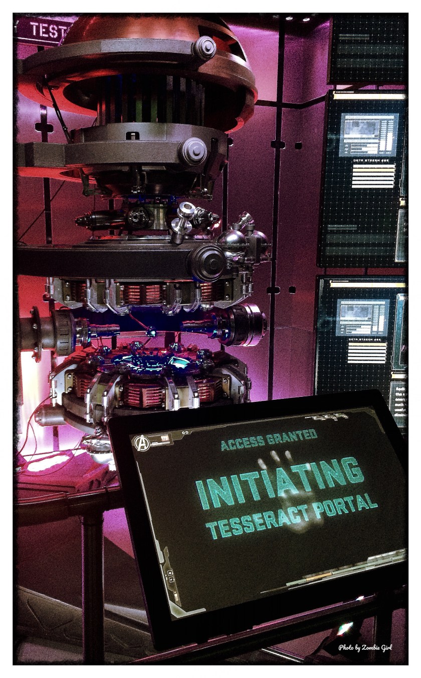 There were lots of interactive elements to play with throughout the Avengers exhibit. 